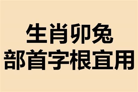 10劃的字屬兔|生肖兔宜用及不宜用字